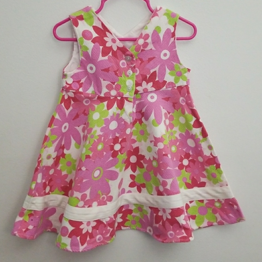 Youngland floral dress, 2T - Picture 2 of 3